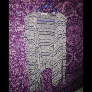 Hollister knit striped cardigan